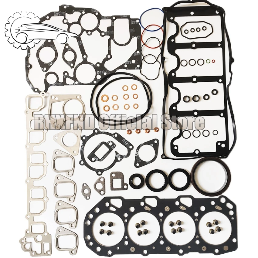 

Engine Overhaul kit Rebuilding 4JX1 4JX1T Gasket set for Isuzu Trooper for Opel Monterey for VAUXHALLMONTEREY Mk II 3.0TDI 1998-
