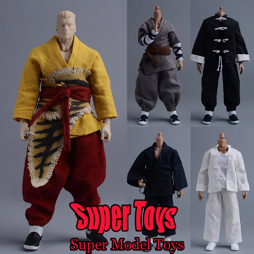 

В наличии 1/12 весы, мужская солдатская одежда, аксессуар в стиле ретро, тканевые туфли для боевых искусств, кунг-фу, подходят для 6-дюймовой экшн-фигурки, модель игрушки