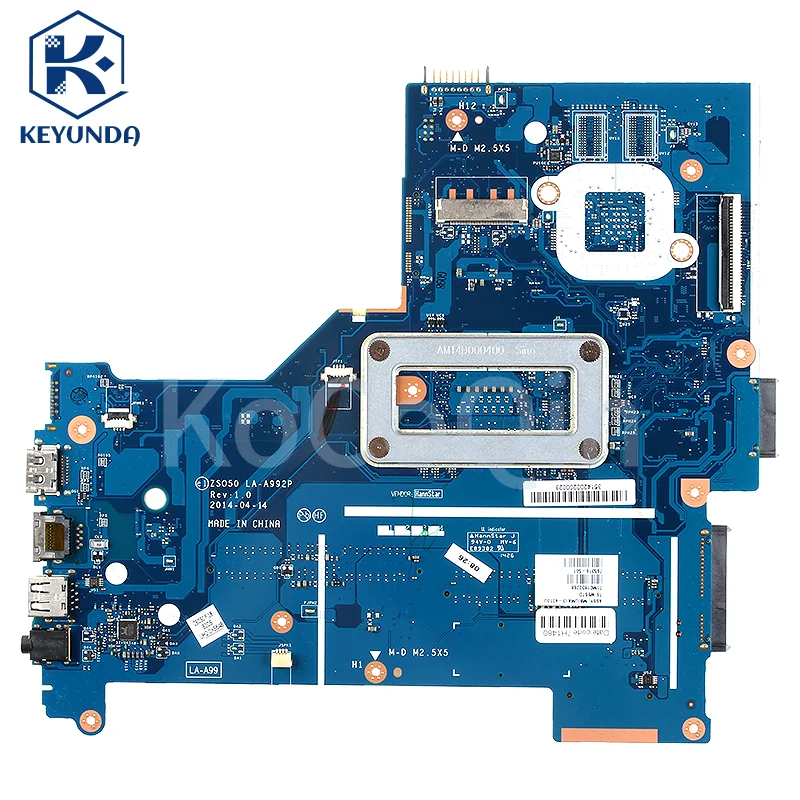 LA-A992P For HP Pavilion 15-R 250 G3 Notebook Mainboard 765316-501 SR16Q I3-4010U CPU NO VGA Laptop Motherboard Full Tested