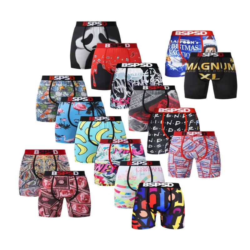 

Нижнее белье, боксеры для мужчин, дышащие, впитывающие пот, мужские трусы-боксеры, плавки, мужские трусы больших размеров, мужские трусы-боксеры