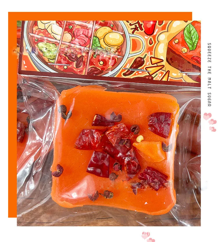 Simulation Mini Hot Pot Base Pinch Squeeze Toy Creative Soft Hot Pot Base Slow Rebound Decompression Toy Kids Stress Relief Toys