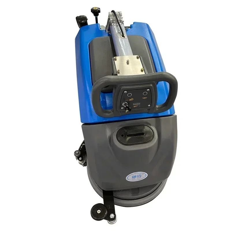 業務用ハンドプッシュ床洗浄機レストラン床スクラバー