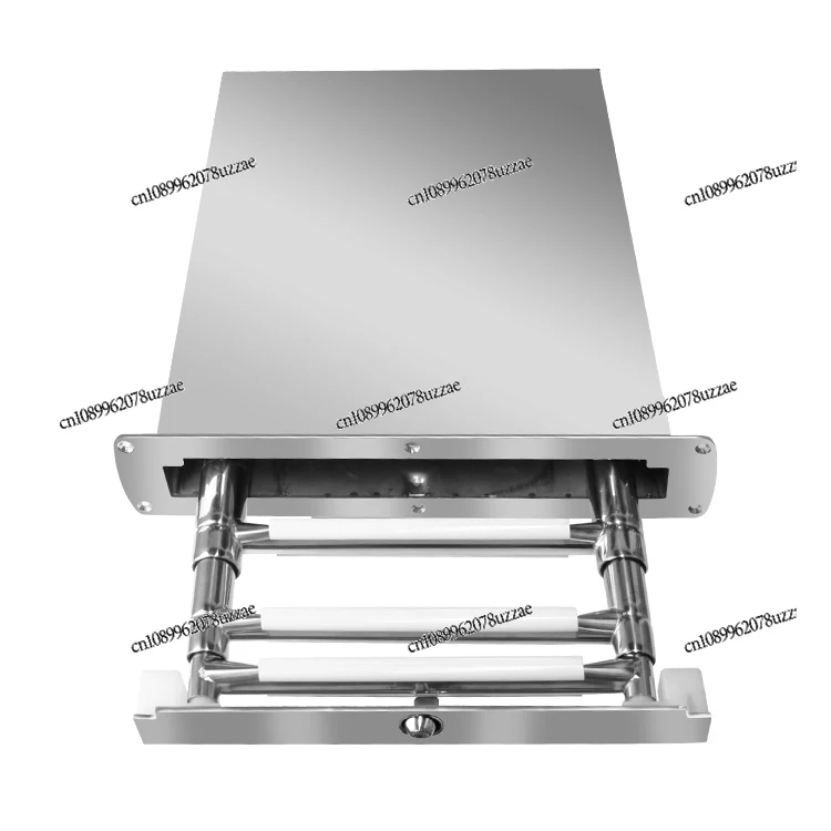 Stainless Steel Sewer Ladder Marine Hardware Yacht Hidden Box Ladder Folding