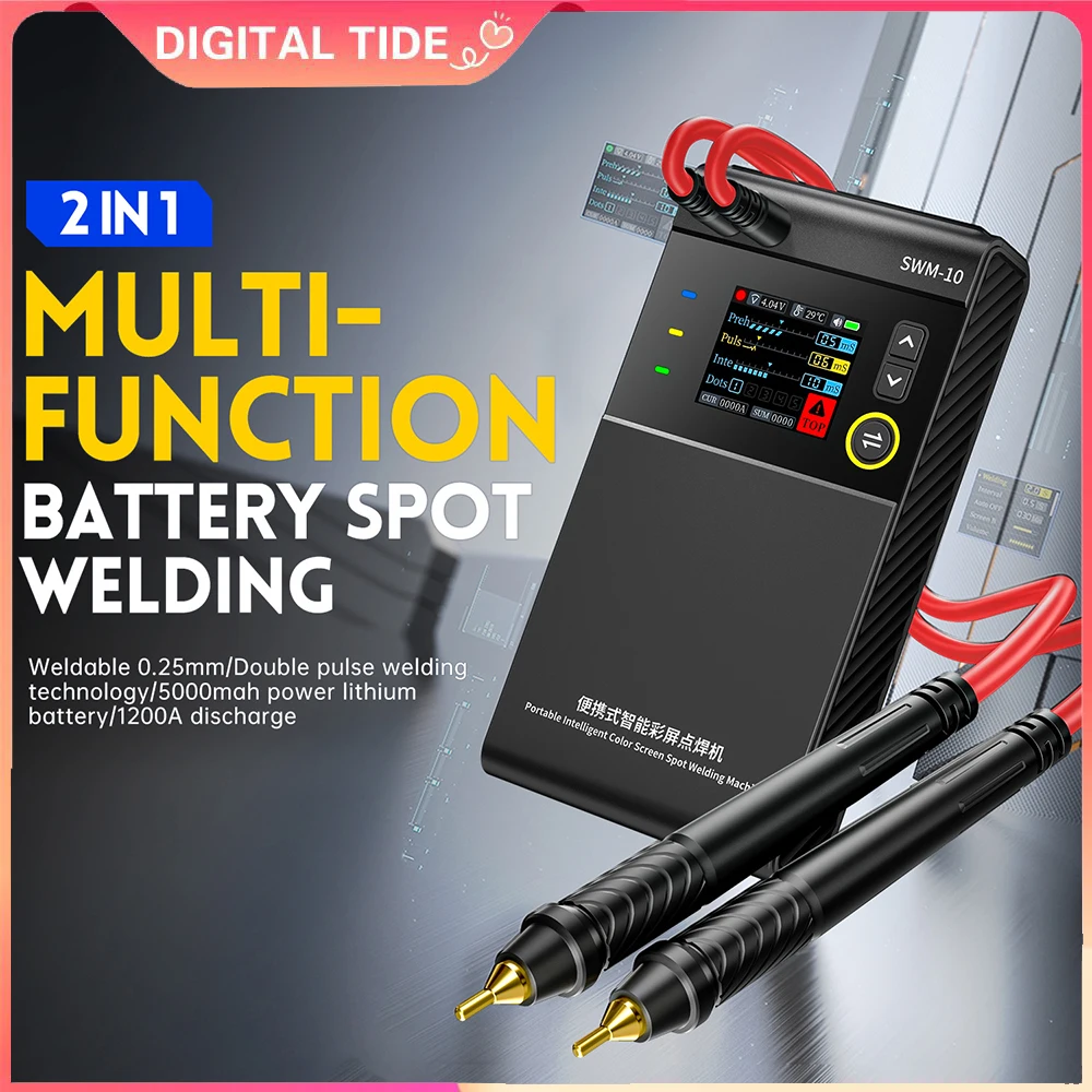 Mini macchina portatile fai-da-te per gruppo batteria 18650, capacità 5000 mAh, funziona con materiale da 0,25 mm