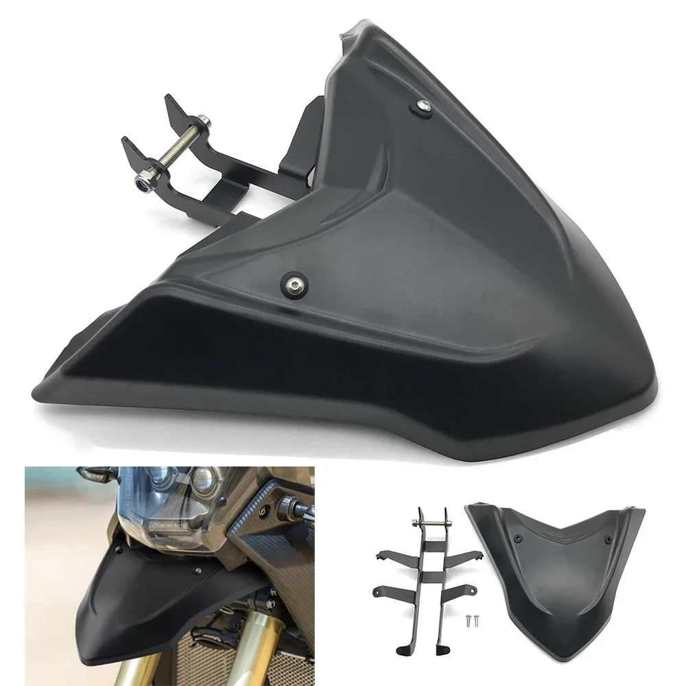 Motorcycle Front Wheel Fender Beak Nose Cone Extension Cover Cowl For YAMAHA Tenere 700 T7 XTZ700 Tenere700 XT700Z 2019-2022