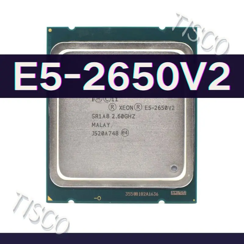 E5 2650 V2 E5 2650V2 LGA 2011 8 CORE 2.6GHz 20M 95W SR1A8 E5-2650V2