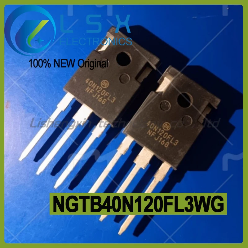 

8-10pcs 40N120FL3 NGTB40N120FL3 NGTB40N120FL3WG 40A 1200V TO-247 New and Original