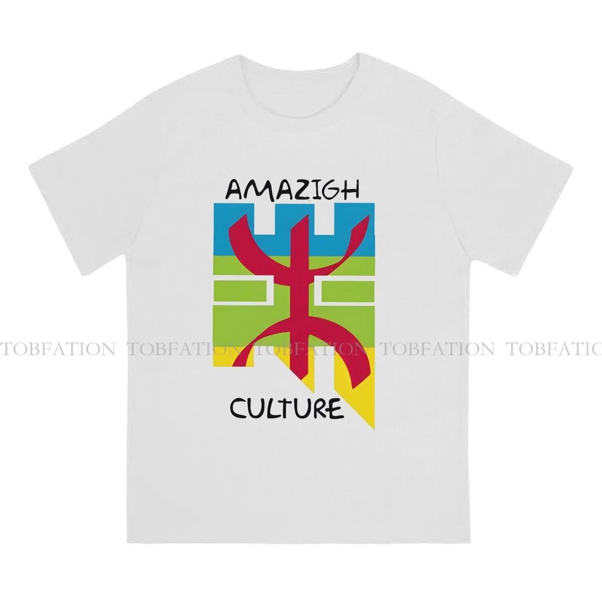 Amazigh 100% Cotton TShirts Amazigh Culture Personalize Homme T Shirt Funny Tops 6XL