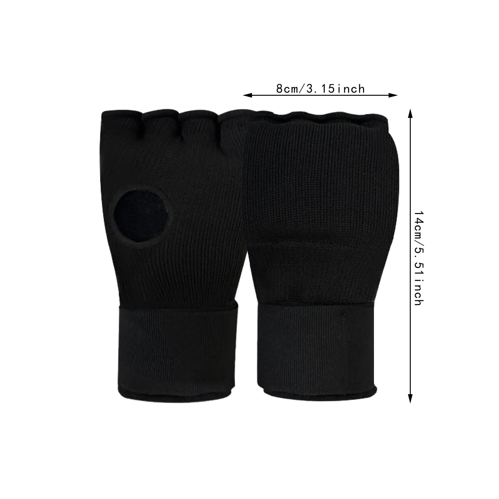 Kids Boxing Inner Gloves Lightweight Wrist Straps Under Mitts Protection Hand Wraps for Workout Sports Sanda Sparring Martial