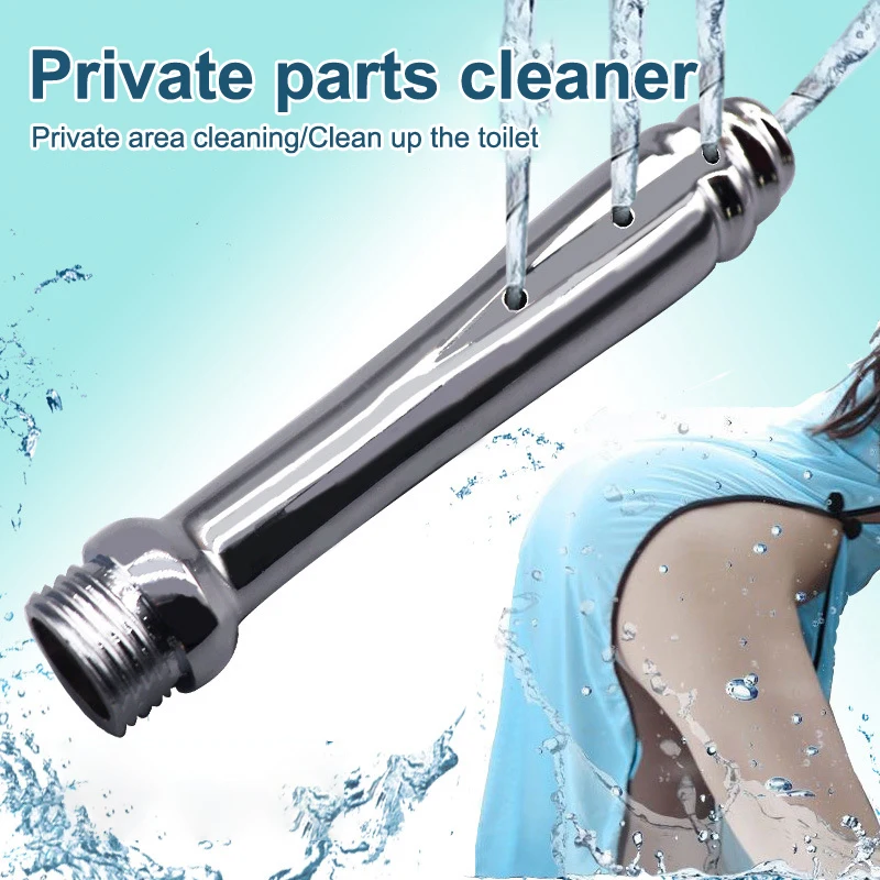 Metal 3 Holes Side Opening Bidet Anal Sprinkler Enema Cleaning Shower Colonic Douche Nozzle Vaginal Wash Bathroom Accessories
