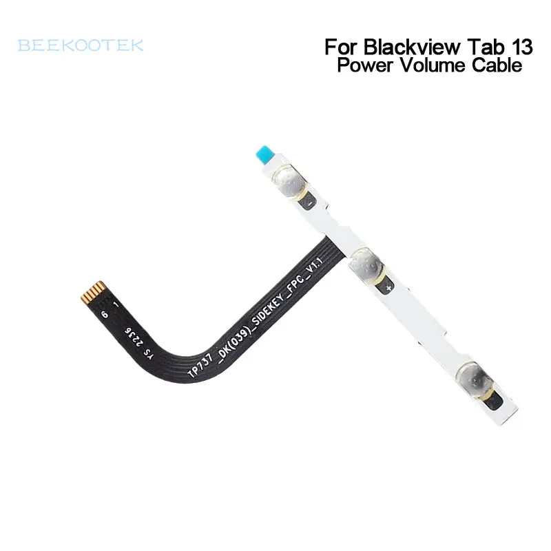 New Original Blackview Tab 13 Power Volume Button Cable Side Flex Cable FPC Accessories For Blackview Tab 13 Tablet PC