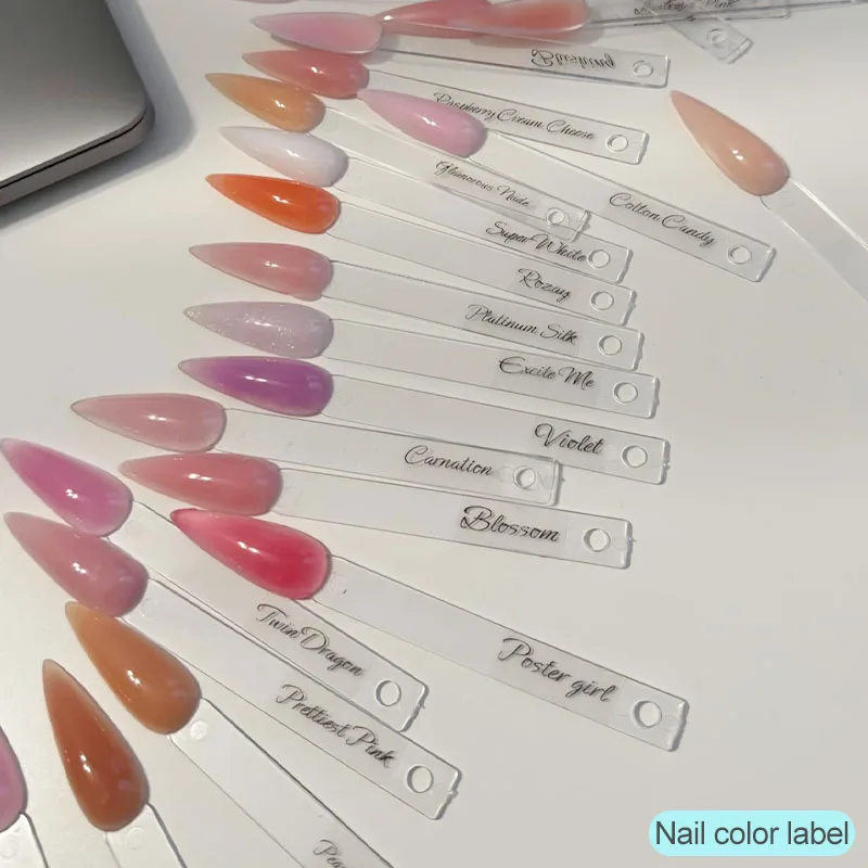 12x40mm Transparent Thermal Label Tape Roll Self-adhesive Waterproof Printable Name Sticker Paper Jar Cable Sort Tag For D30 P15