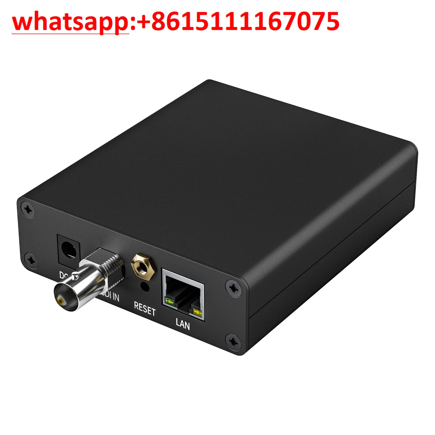 Unisheen H.265 Hevc H.264 Mpeg4 Sdi to Ip Stream Video Encoder Support Ndi Srt Rtmp for Live Streaming