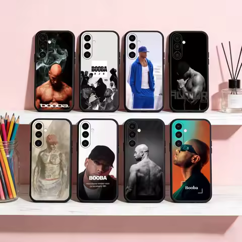 Booba singer b2o 92i Phone Case For Samsung Galaxy A20,21s,22,31,32,52,53,72,73,80,91 Soft Black Shell