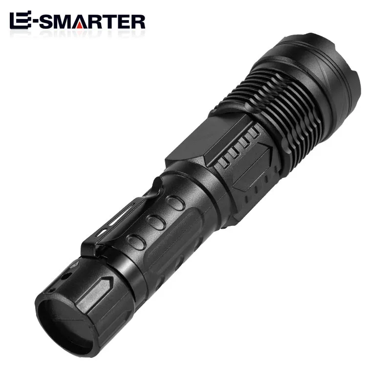 Powerful Zoom LED Flashlight Type-C Rechargeable Spotlight Army Tactical Light Camping Fishing Work Hand Lamp