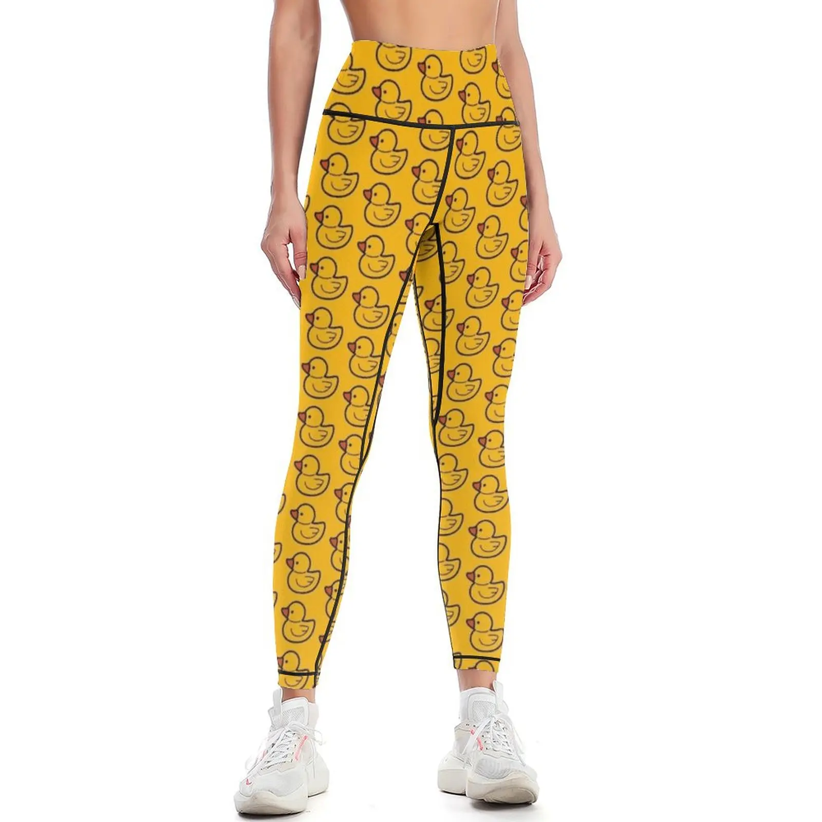 Rubber Ducky Leggings gym clothing Women's tights Womens Leggings