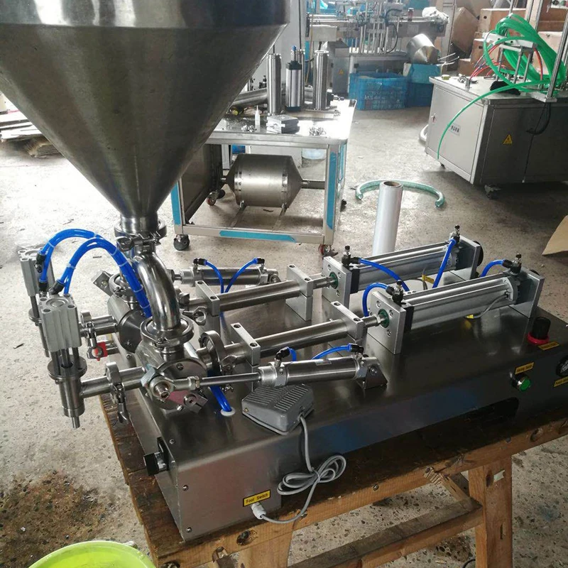 Automatic Double Heads Filling Machine for  Water Perfume Essential Oil Glass Bottle Liquid Filling Processing Equipment