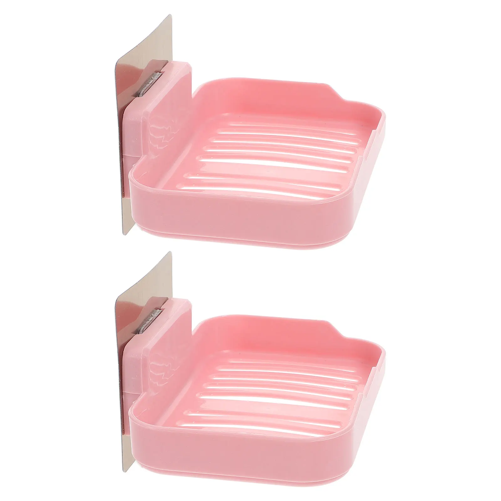 

RV Bath Room Soap Box Shower Accessories Home Holders Kitchen Adhesive Plastic Bathtub Dish Bar Bathroom