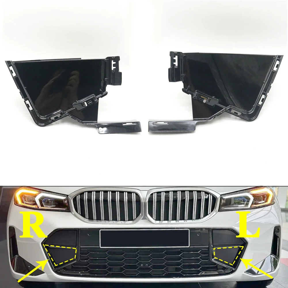 

51118085463 51118085464 Front Bumper Lower Grille Screen Air Intake Cap Cover For BMW 3 G20 G21 320i M340i M Sport 2023-2025