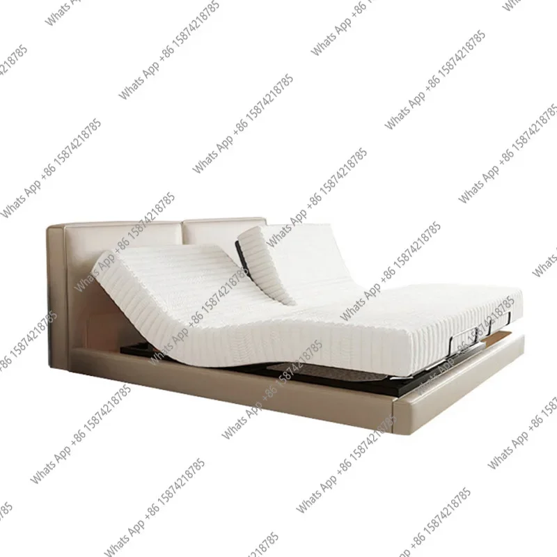 XS Smart Electric Bed Multifunctional Modern Simple Bedroom Double Lifting Split Remote Control Suspension Mattress