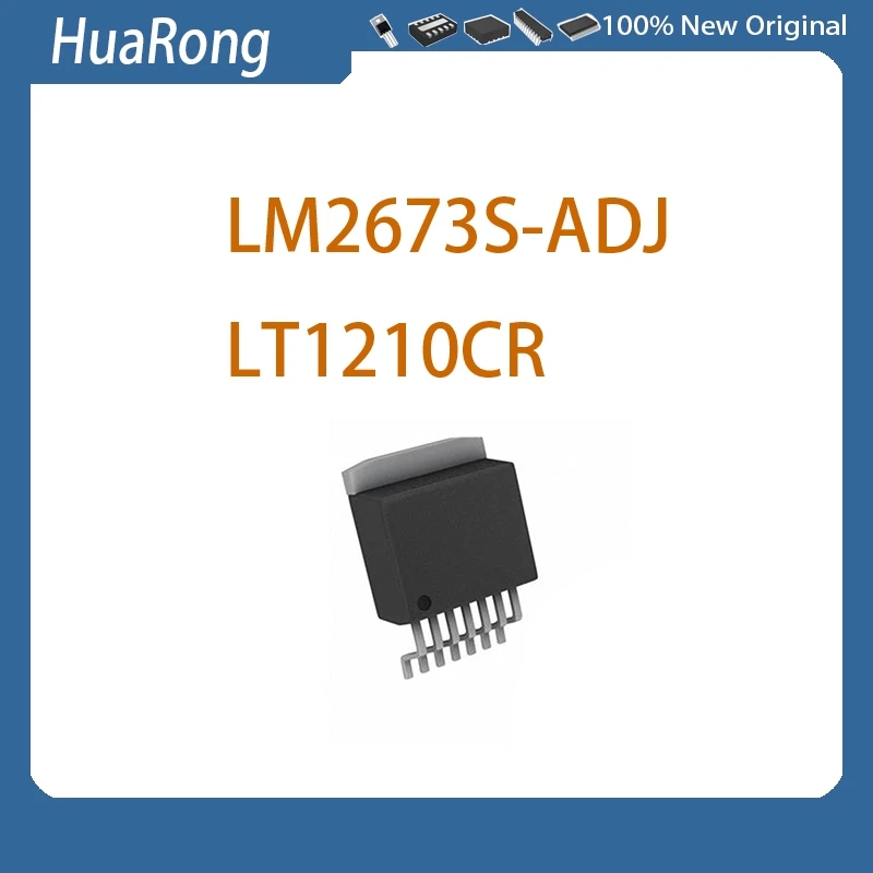 

2Pcs/Lot LT1210 LT1210CR LM2673S LM2673S-ADJ TO-263-7
