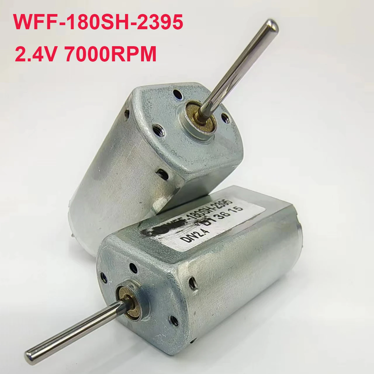 1PC FF-180SH DC Motor 2.4V 7000RPM Mini Electric Motor WFF-180SH-2395 Mute Metal Brush Engine for Electric Razor Shaver Clipper