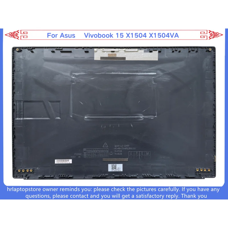 Z   New for Asus Vivobook 15 X1504 X1504VA LCD Back Cover Rear Lid blue-black