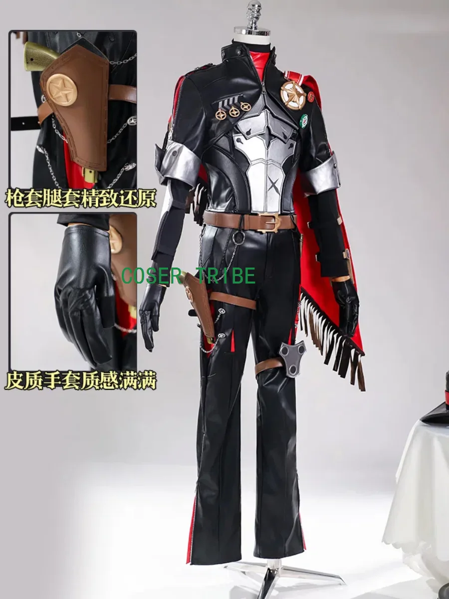 COSER TRIBE Honkai: Star Rail Boothill Men Cosplay Costume Cos Game Anime Party Uniform Hallowen Play Role Clothes Clothing