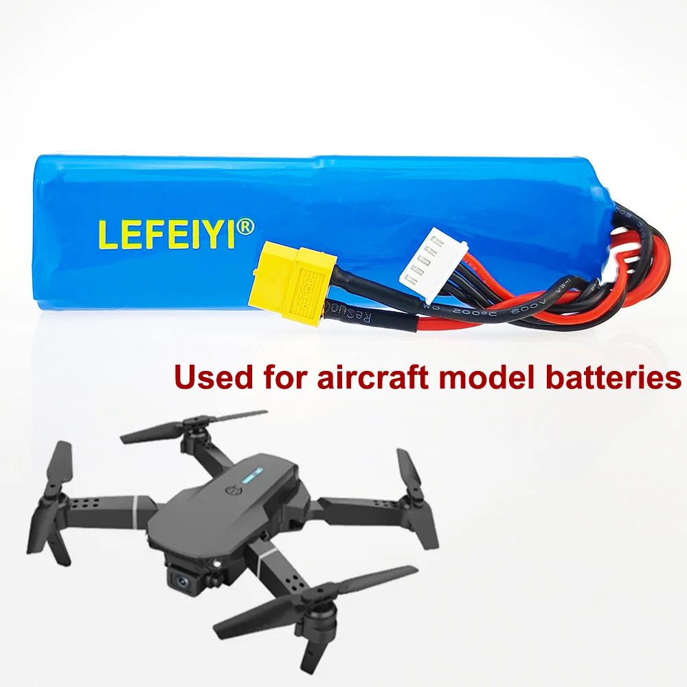 16.8V Li-ion 14.8V 6.8Ah 4S2P UAV Rechargeable Battery for Various RC Airplane Drone Quadrotor XH2.54-5P XT60