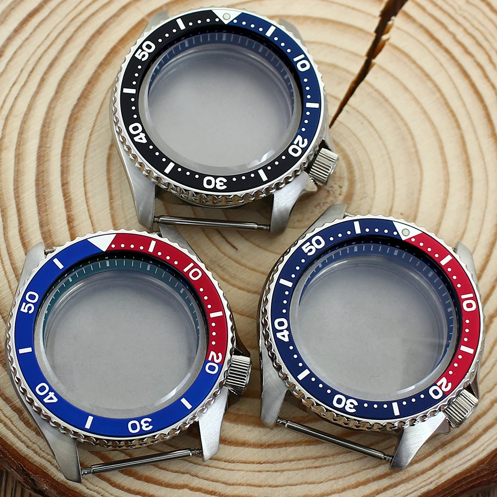 

42mm Stainless Steel Case Sapphire Crystal 120-Clicks for NH35 NH36 NH34 NH38 Movement Diving 20bar at 3.8 SKX Men's Watch Case