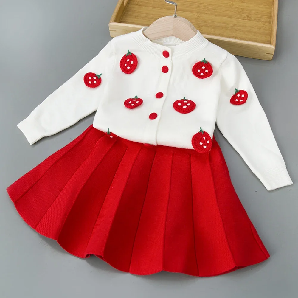 

Autumn Christmas Children Clothing Sport Suit Girls Clothes Sets Jacket+Tutu Skirt Costume For Kids Clothes for Baby Girls Dress