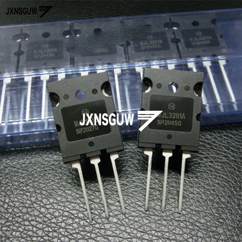 

10pair ON MJL1302 MJL3281 A Transistor 1302 3281 High-power audio pair tube MJL1302-A MJL3281-A Triode MJL1302A MJL3281A