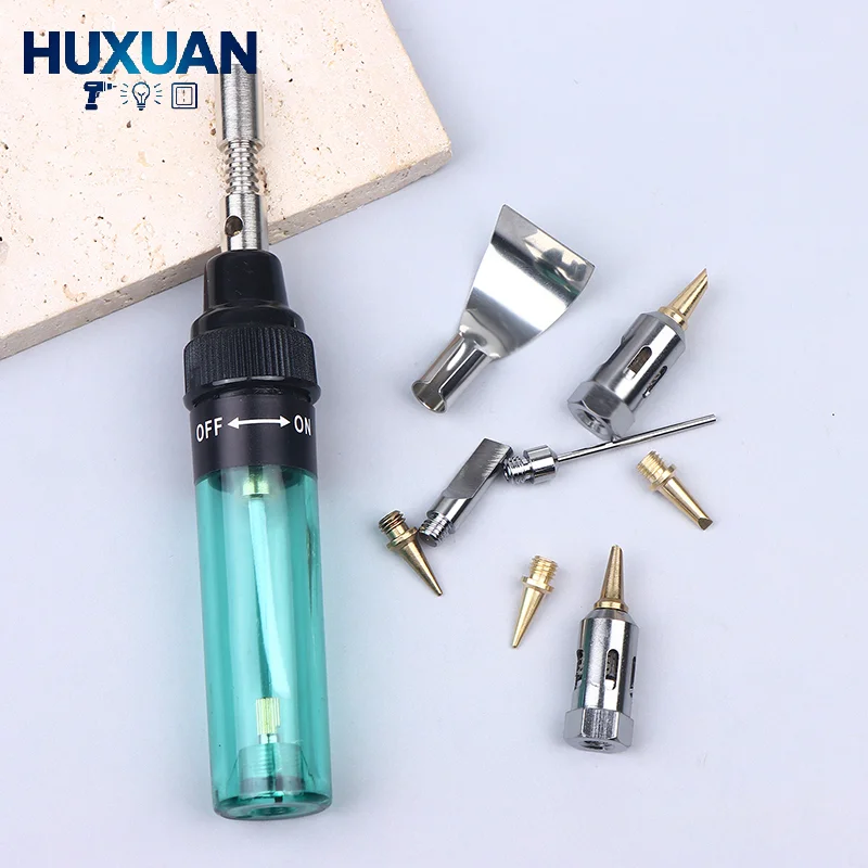 1Set Butane Soldering Iron Tip High Grade Metal Replacement Tips Welding Tool Soldering Iron Tips Replacement