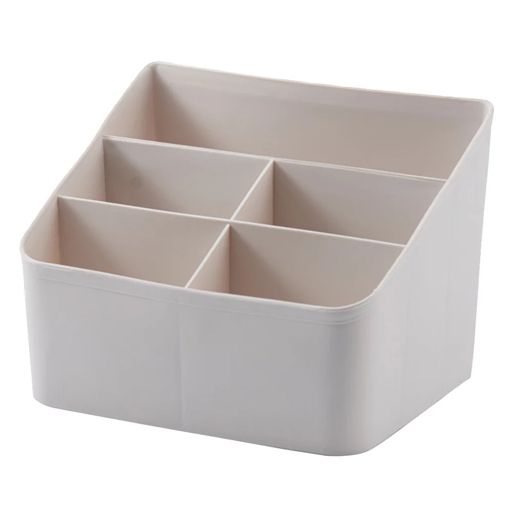 

Multifunctional Desktop Organizer Plastic Storage Box Household Container for Office Stationery Tea Bags Pens Business