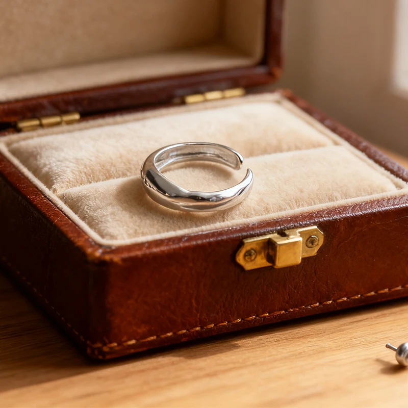 

Hot Selling Fashion Geometric Irregular Circular Open Ring High Texture Jewelry Accessories for Women And Girls Party Bead Gifts