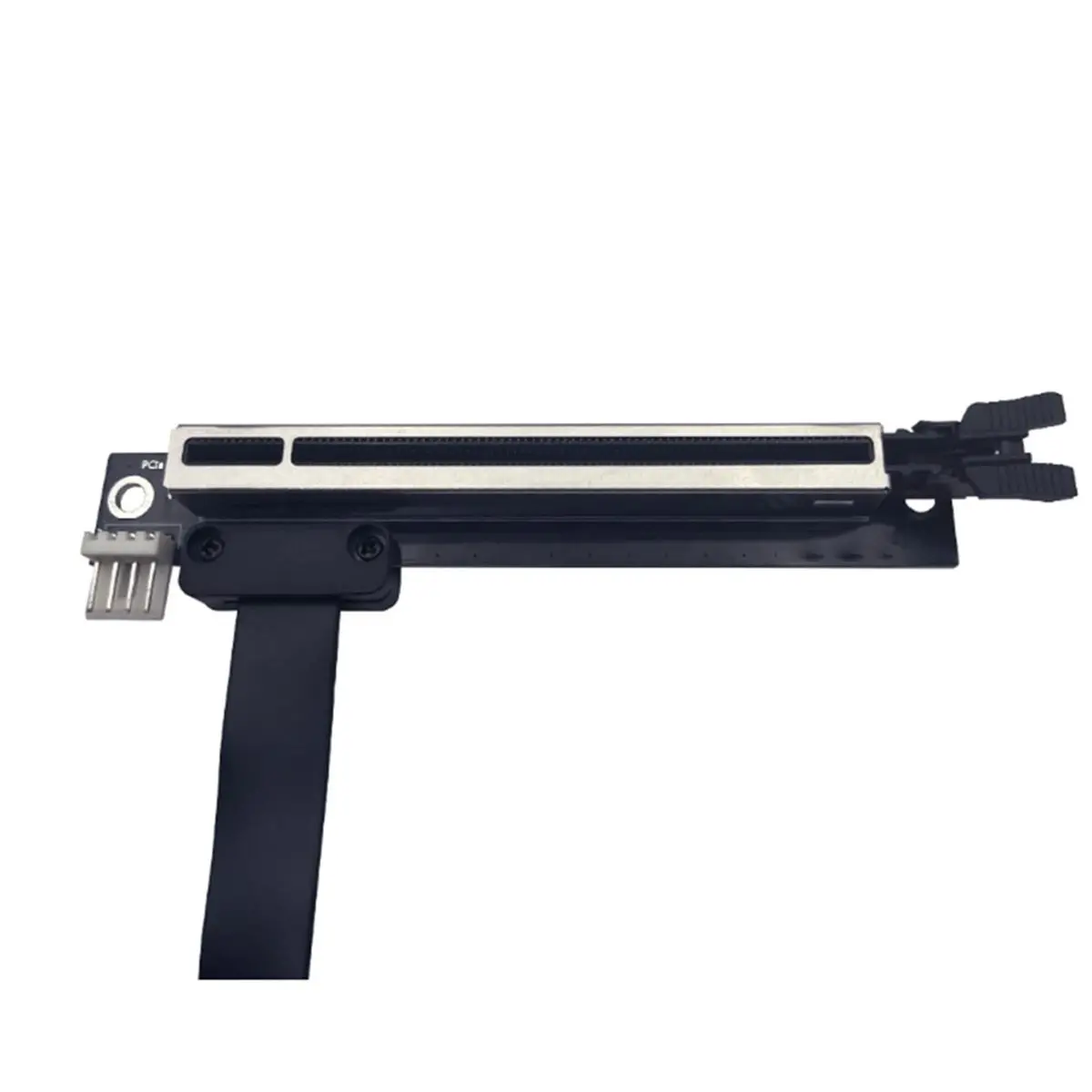 Nueva Tarjeta Riser PCIe 3.0 2026, Adaptador de 1x a 16x, Sin Necesidad de USB, con Cable de Alimentación, Adaptador Riser PCI-E X1 X16 para Tarjetas Adicionales