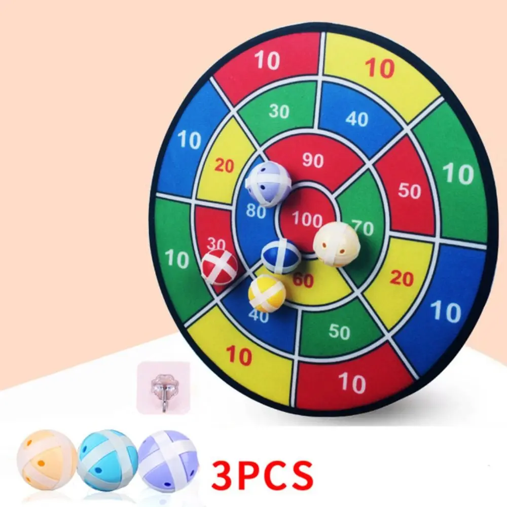 Cartoon Number Dart Board Target Cloth Cartoon Pattern Sticky Ball Toy Education Toy Parent-child Interaction