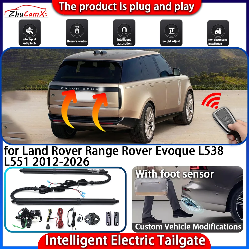 

Smart Powered Tailgate System for Land Rover Range Rover Evoque L538 L551 2012-2026 Automatic Intelligent Electric Trunk Lift