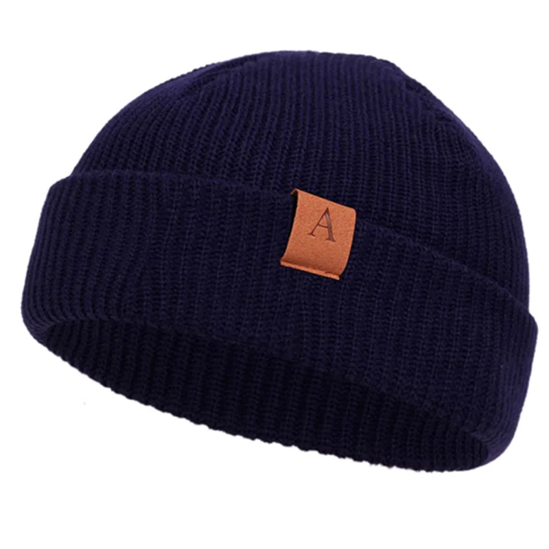 Modne czapeczki czapka beanie zimowe ciepłe czapki dla kobiet ciepłe czapka z dzianiny modna bawełniana czapki dla chłopców Hip Hop