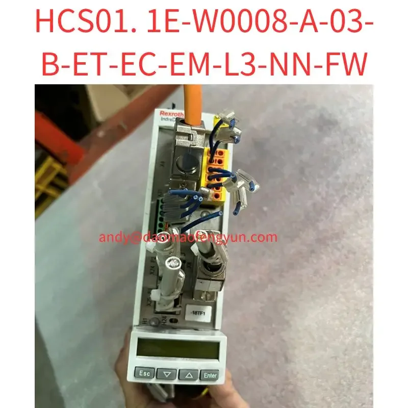 

Second-hand HCS01. 1E-W0008-A-03-B-ET-EC-EM-L3-NN-FW driver HCS01. 1E-W0008-A-03-B