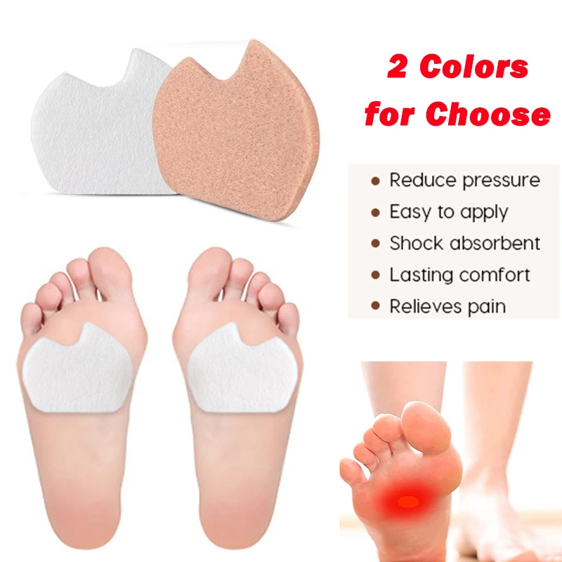 Pexmen 2Pcs/Pair Ball of Foot Cushions Metatarsal Pads for Forefoot Pain Relief Foot Care Protectors for Men and Women