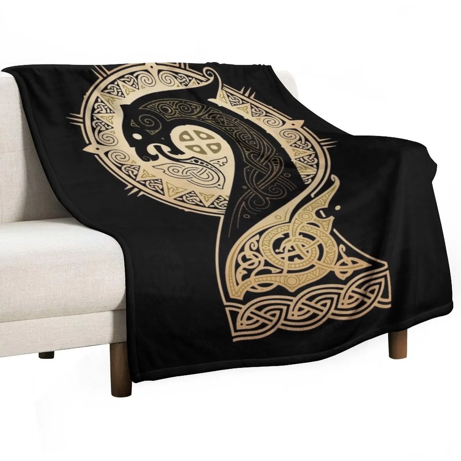 DRAKKAR Throw Blanket decorative Luxury Throw Flannels Blankets