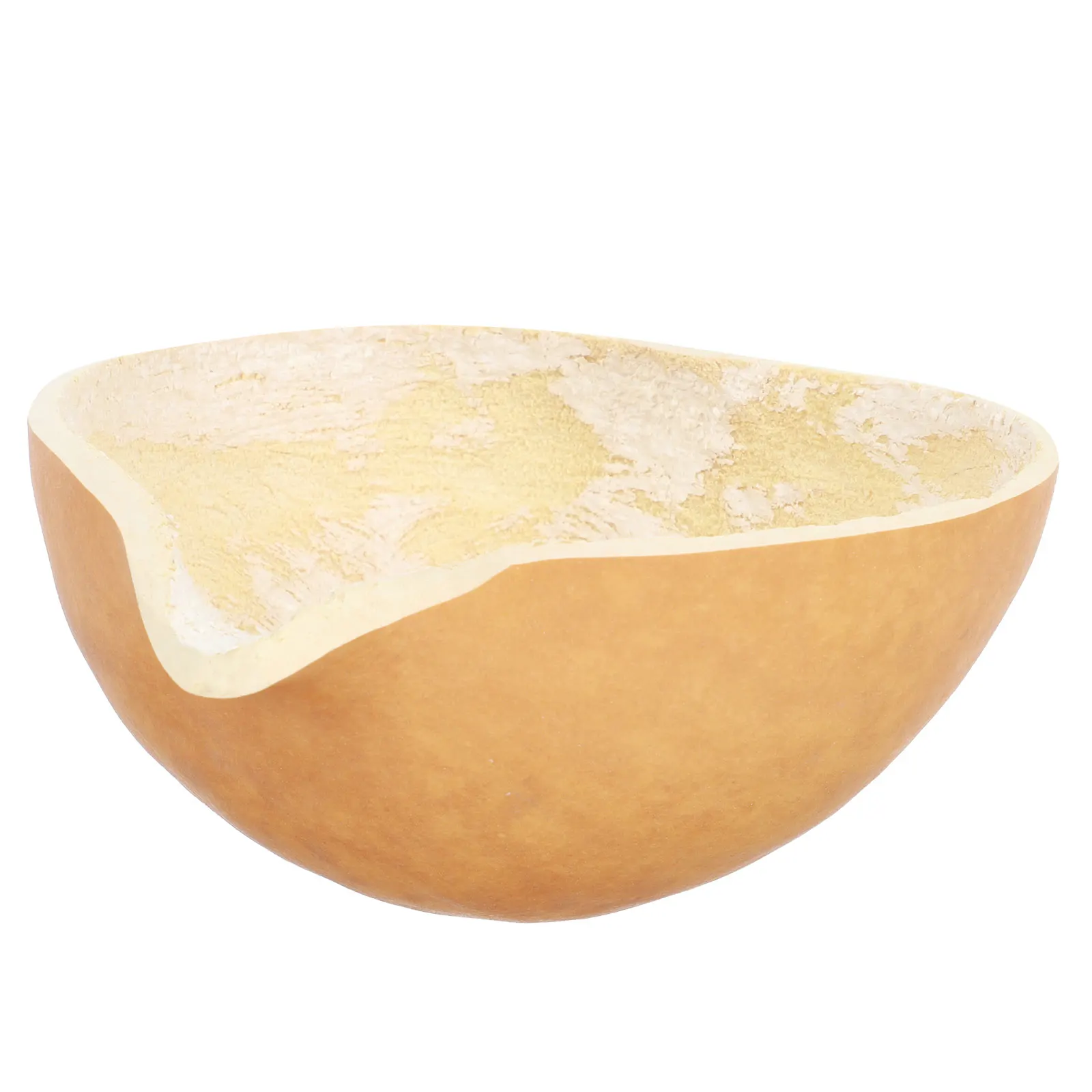 

Gourd Rice Scoop Multipurpose Water Dipper Yellow Kitchen Spoon Baby Gourd Craft Decorative Ladle Durability Smooth Flow Handle