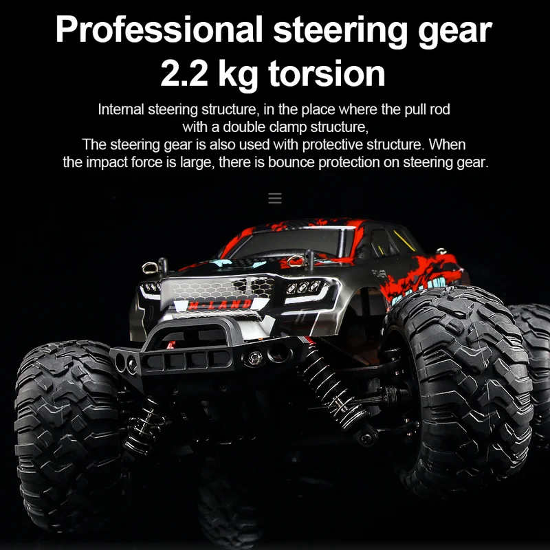 M601 High-Speed Car 1:16 Full Scale Remote Control 4wd Remote Control Car Off-Road Climbing Drift Strong Torque Boy  Kid Toys