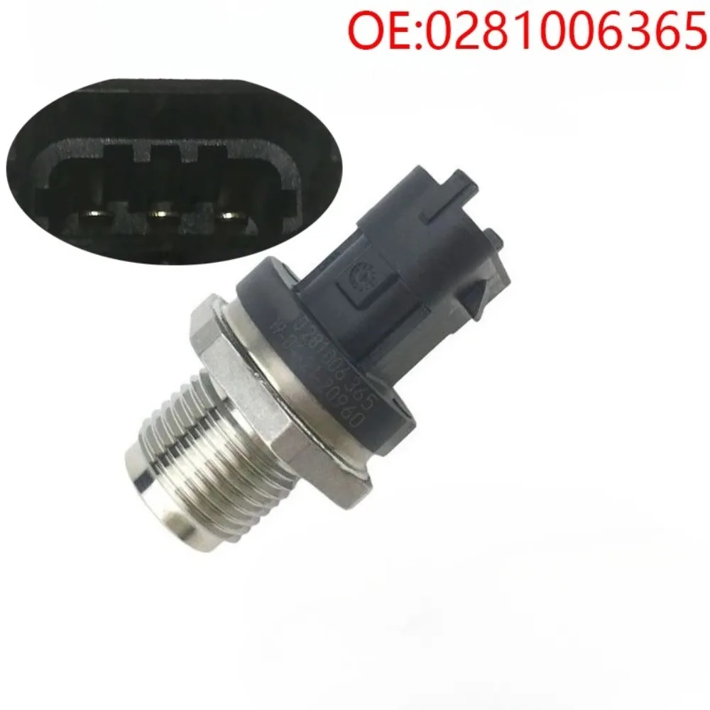 

High Quality New for 0281006365 Ibi Rail Pressure Sensor 5297640 5S12242 for Cumminss Man Volvoo Dodgee Ram 2500 Fford Vvw Tt1A1Ta
