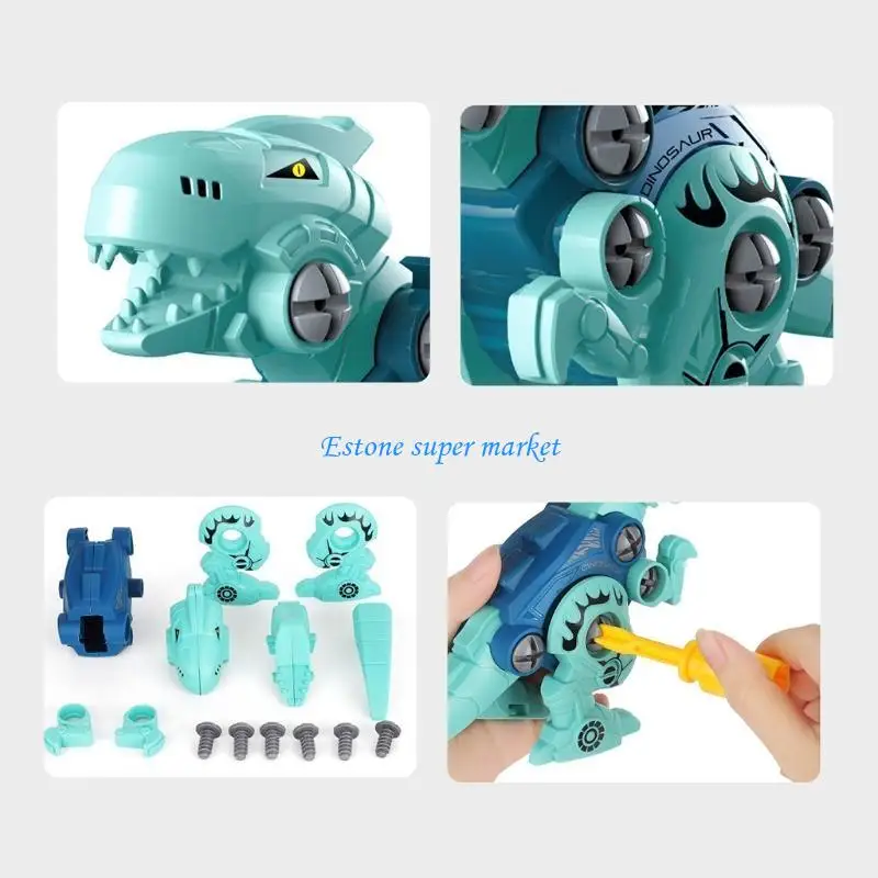 090B لعبة الديناصور التفاعلية للأطفال مع أداة تعليمية للعب لعبة الطاولة المضحكة أفضل هدية للوازم الداخلية/الخارجية #5