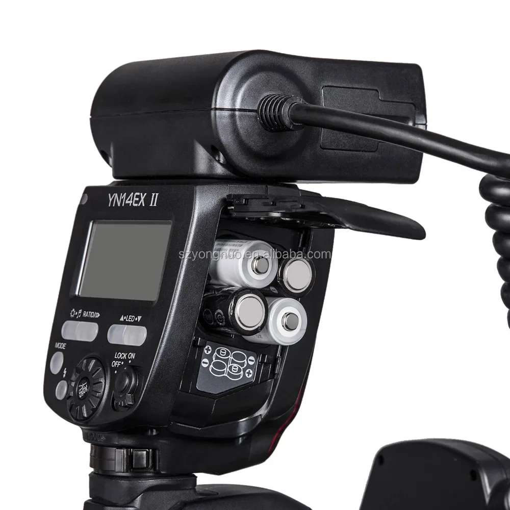 YN14EX YN14EXII Ring Light Flash Untuk Kamera Canon Atau Sony Kamera Marco Flash Lights