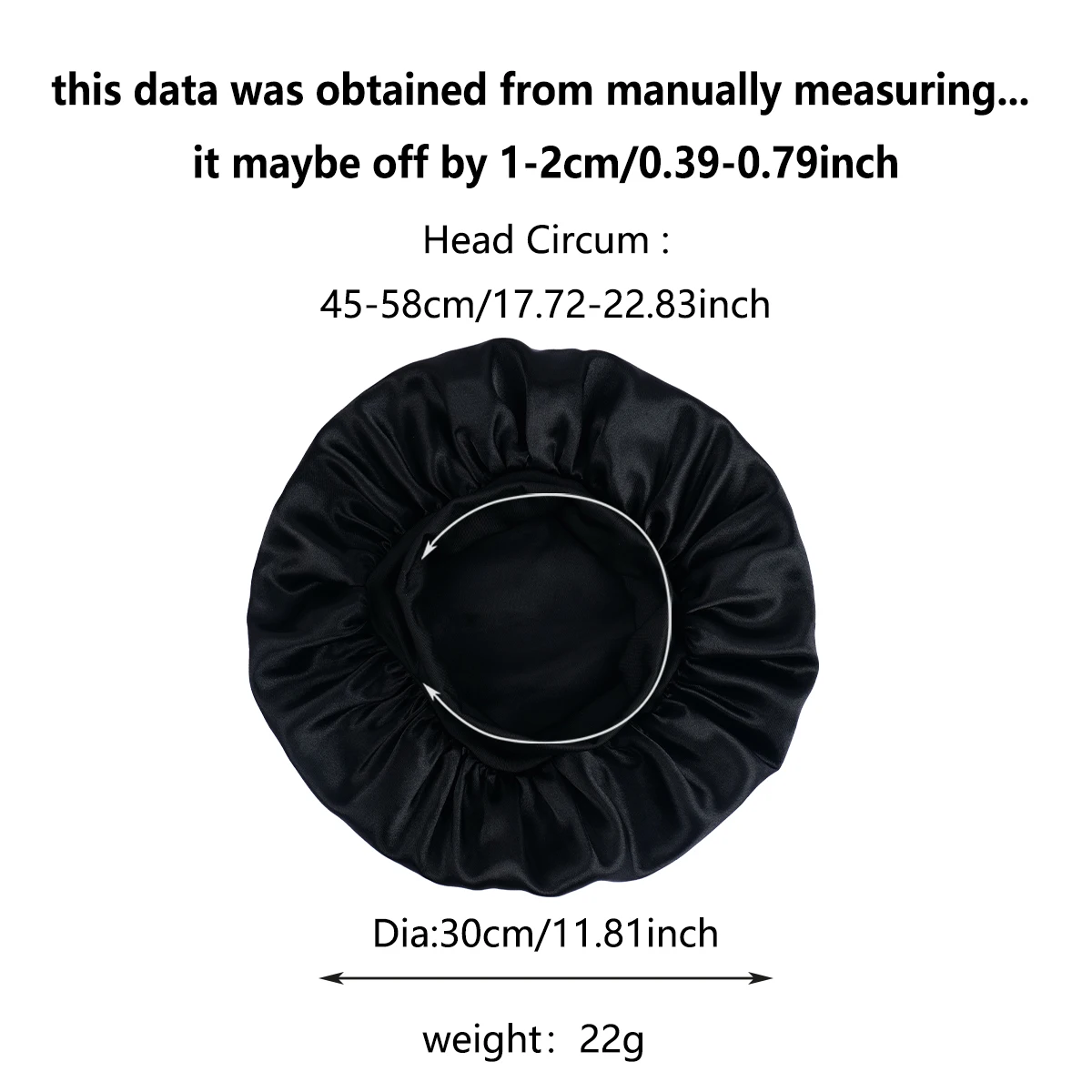 1PC Starry Night Print Single Layer Shower Cap & Sleeping Cap for Real Hair Wigs Protection Bonnet