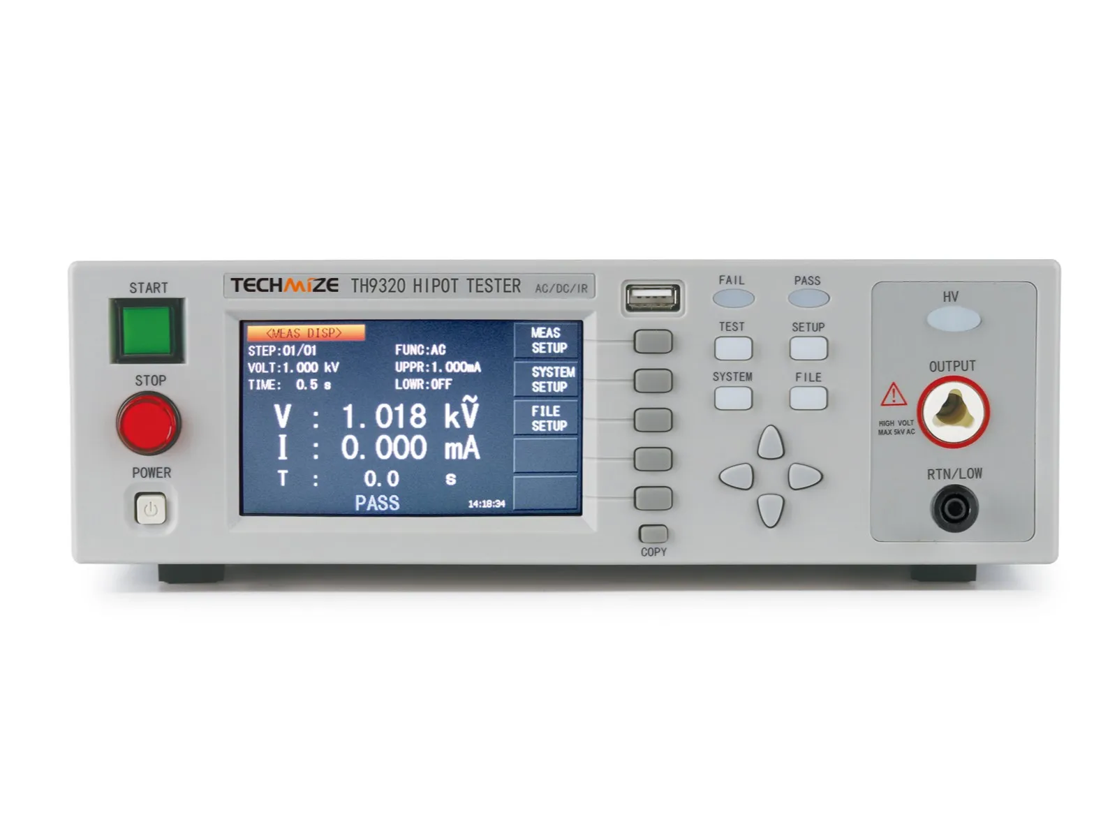 TH9320 AC&DC Hipot Tester withstanding voltage insulation resistance tester