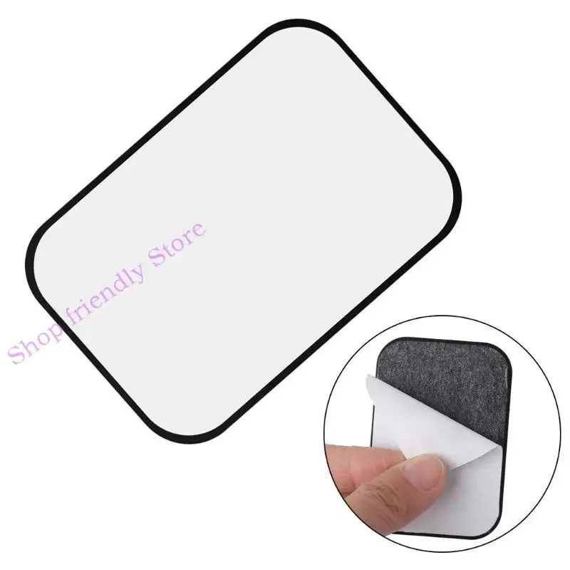 594A Metal Plate Car Mount Magnet Phone Holder Adhesive Sticker Round Square